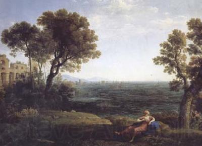 Claude Lorrain Ariadne and Bacchus on Naxos (mk17)